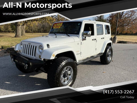 2012 Jeep Wrangler Unlimited Sahara