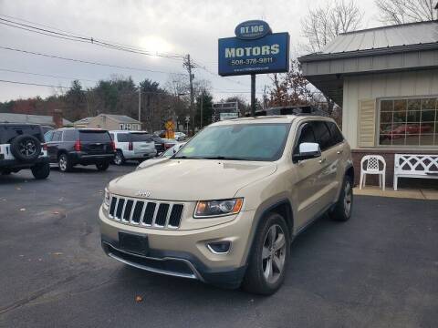 2014 Jeep Grand Cherokee for sale at Route 106 Motors in East Bridgewater MA