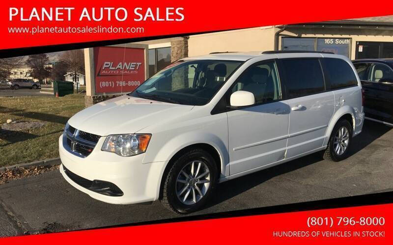 2016 Dodge Grand Caravan for sale at PLANET AUTO SALES in Lindon UT