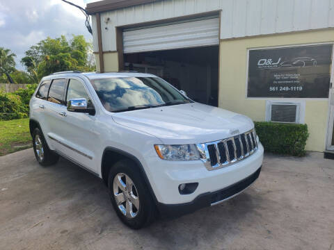 2013 Jeep Grand Cherokee for sale at O & J Auto Sales in Royal Palm Beach FL