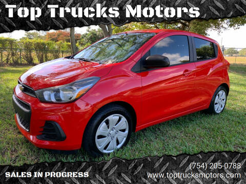 2016 Chevrolet Spark for sale at Top Trucks Motors in Pompano Beach FL