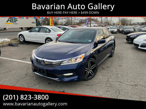 2017 Honda Accord for sale at Bavarian Auto Gallery in Bayonne NJ