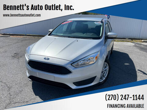 2018 Ford Focus for sale at Bennett's Auto Outlet, Inc. in Mayfield KY