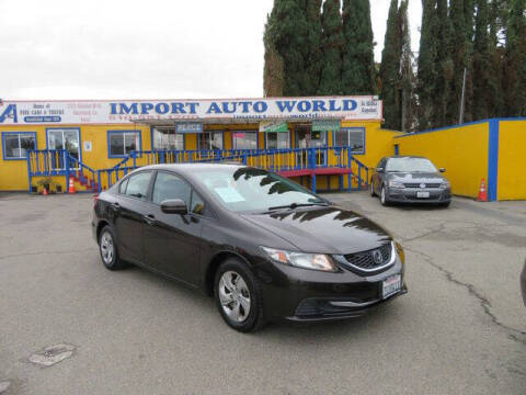 2014 Honda Civic for sale at Import Auto World in Hayward CA