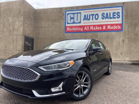 2019 Ford Fusion Hybrid for sale at C U Auto Sales in Albuquerque NM