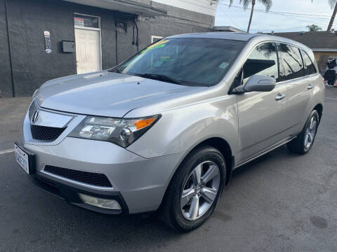 2012 Acura MDX for sale at PACIFICO AUTO SALES in Santa Ana CA