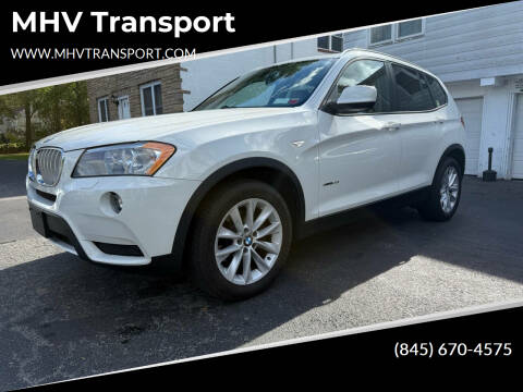 2014 BMW X3 for sale at MHV Transport in Newburgh NY