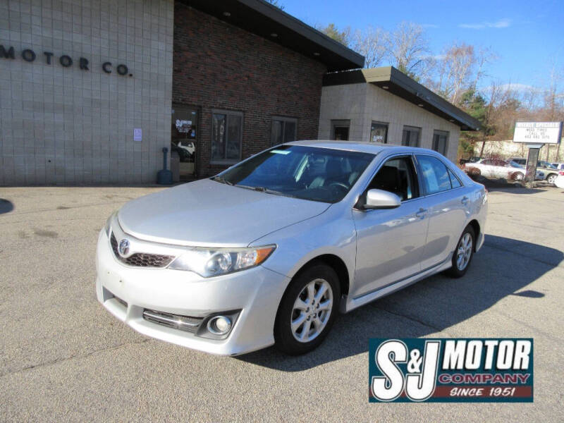 2013 Toyota Camry for sale at S & J Motor Co Inc. in Merrimack NH