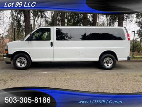 2018 GMC Savana for sale at LOT 99 LLC in Milwaukie OR