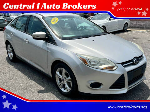 2014 Ford Focus for sale at Central 1 Auto Brokers in Virginia Beach VA