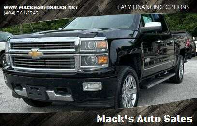 2015 Chevrolet Silverado 1500 for sale at Mack's Auto Sales in Forest Park GA