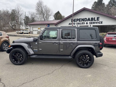 2022 Jeep Wrangler Unlimited for sale at Bad Credit Car Loans NY in Binghamton NY