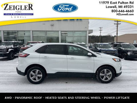 2022 Ford Edge for sale at Harold Zeigler Ford in Plainwell MI