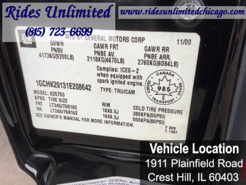 2001 Chevrolet Silverado 2500HD