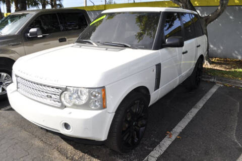 2007 Land Rover Range Rover for sale at Zak Motor Group in Deerfield Beach FL