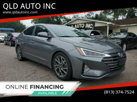 2019 Hyundai Elantra for sale at QLD AUTO INC in Tampa FL