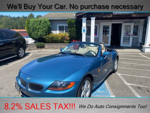 2003 BMW Z4 for sale at Platinum Autos in Woodinville WA