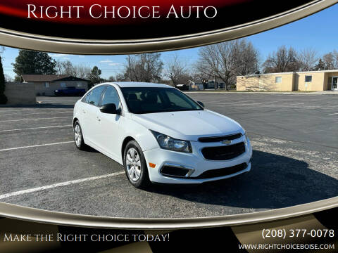2016 Chevrolet Cruze Limited for sale at Right Choice Auto in Boise ID