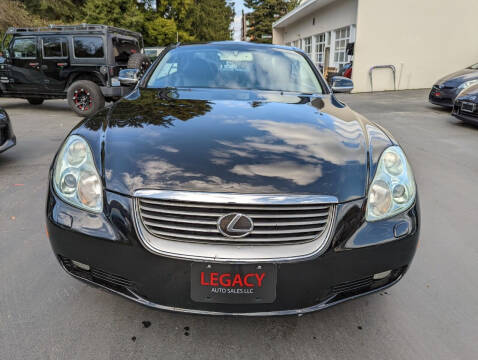 2002 Lexus SC 430 for sale at Legacy Auto Sales LLC in Seattle WA