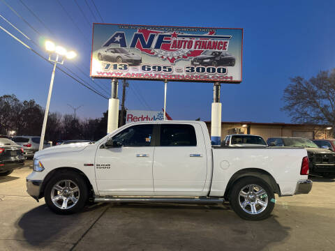 2018 RAM 1500 for sale at ANF AUTO FINANCE in Houston TX