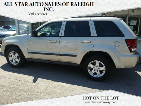 2007 Jeep Grand Cherokee for sale at All Star Auto Sales of Raleigh Inc. in Raleigh NC