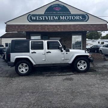 2010 Jeep Wrangler Unlimited for sale at Westview Motors in Hillsboro OH