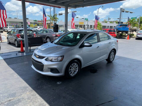 2017 Chevrolet Sonic for sale at American Auto Sales in Hialeah FL