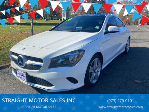 2019 Mercedes-Benz CLA for sale at STRAIGHT MOTOR SALES INC in Paterson NJ