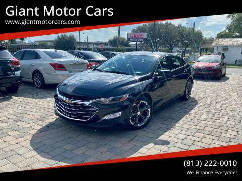 2020 Chevrolet Malibu for sale at Giant Motor Cars in Tampa FL