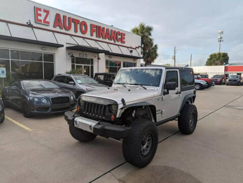 2012 Jeep Wrangler for sale at EZ Auto Finance in Houston TX