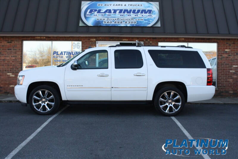 2012 Chevrolet Suburban for sale at Platinum Auto World in Fredericksburg VA