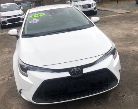 2020 Toyota Corolla for sale at Rhodes Auto Brokers in Pine Bluff AR