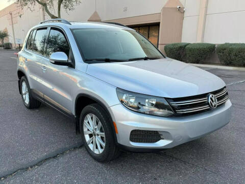 2015 Volkswagen Tiguan for sale at Ballpark Used Cars in Phoenix AZ