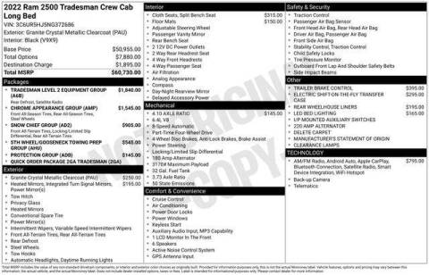 2022 RAM 2500 Tradesman