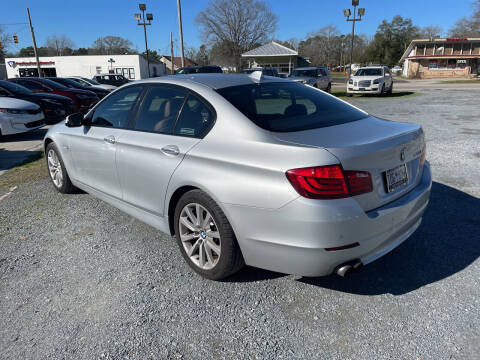 2012 BMW 5 Series for sale at LAURINBURG AUTO SALES in Laurinburg NC
