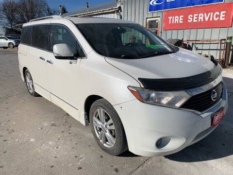 2012 Nissan Quest for sale at GREENFIELD AUTO SALES in Greenfield IA