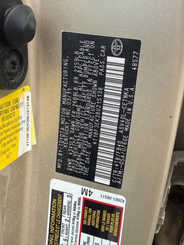 2011 Toyota Camry LE