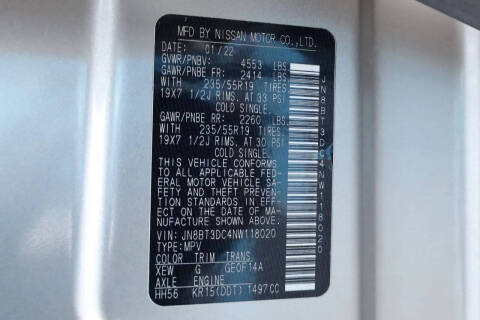 2022 Nissan Rogue Platinum