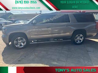 2017 Chevrolet Suburban for sale at Tony's Auto Sales in Freeport TX