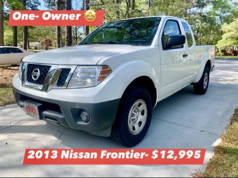 2013 Nissan Frontier for sale at Poole Automotive in Laurinburg NC