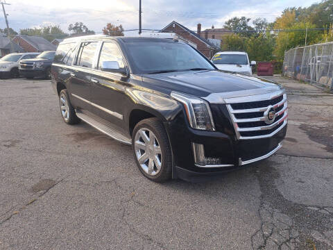 2015 Cadillac Escalade ESV for sale at Richys Auto Sales in Detroit MI