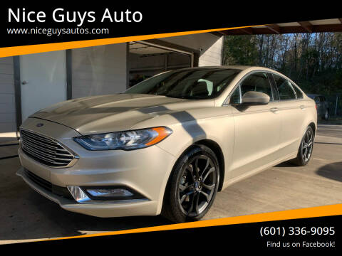 2018 Ford Fusion for sale at Nice Guys Auto in Hattiesburg MS