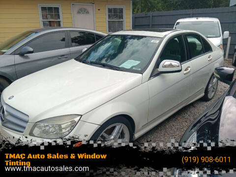 2008 Mercedes-Benz C-Class for sale at TMAC Auto Sales & Window Tinting in Durham NC