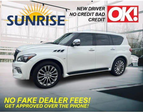 2016 Infiniti QX80 for sale at AUTOFYND in Elmont NY