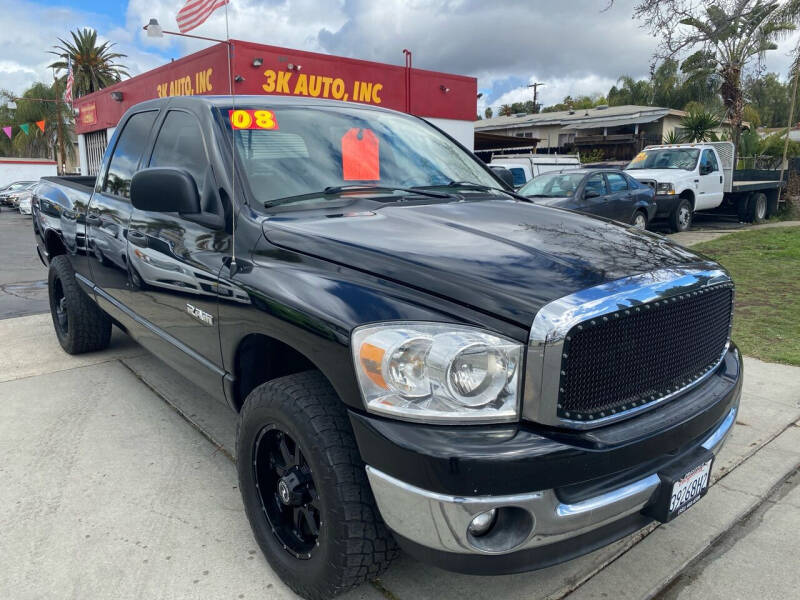 2008 Dodge Ram Pickup 1500 for sale at 3K Auto in Escondido CA