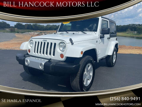 2012 Jeep Wrangler for sale at BILL HANCOCK MOTORS LLC in Albertville AL