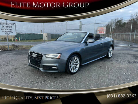 2015 Audi A5 for sale at Elite Motor Group in Farmingdale NY