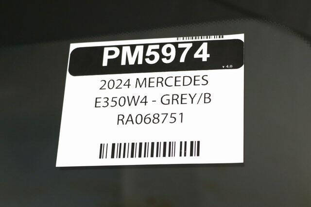 2024 Mercedes-Benz E-Class E 350 4MATIC