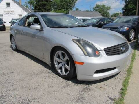 2003 Infiniti G35 for sale at St. Mary Auto Sales in Hilliard OH