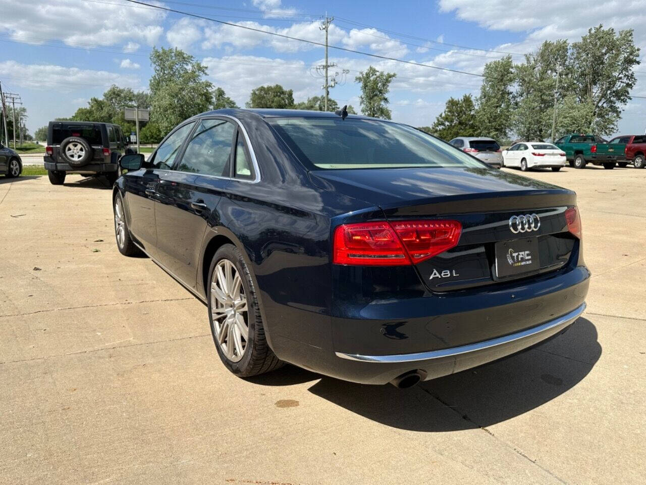 2013 Audi A8 L for sale at TAC Auto Sales in Kankakee, IL